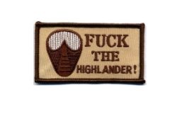 F*ck the highlander patch