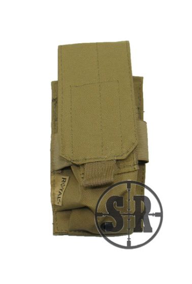 Portacaricatore / portaradio a strappo Tan