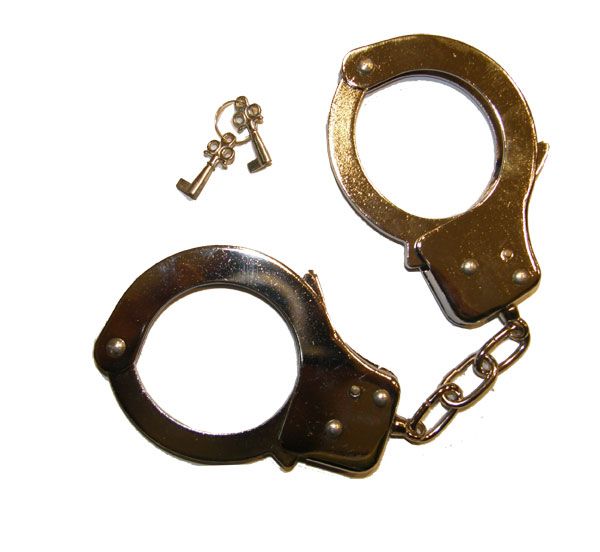 Manette in acciaio cromato