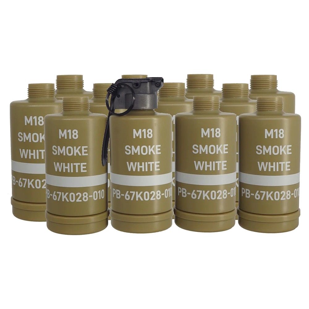 12 smoke style shells for thunder B granade HAKKOTSU - Softair Rastelli ...