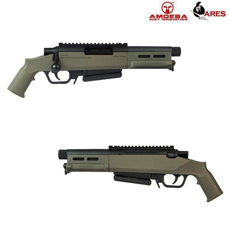 Striker AS-03 spring Sniper Rifle - Dark Earth GREEN- Ares Amoeba (AR ...