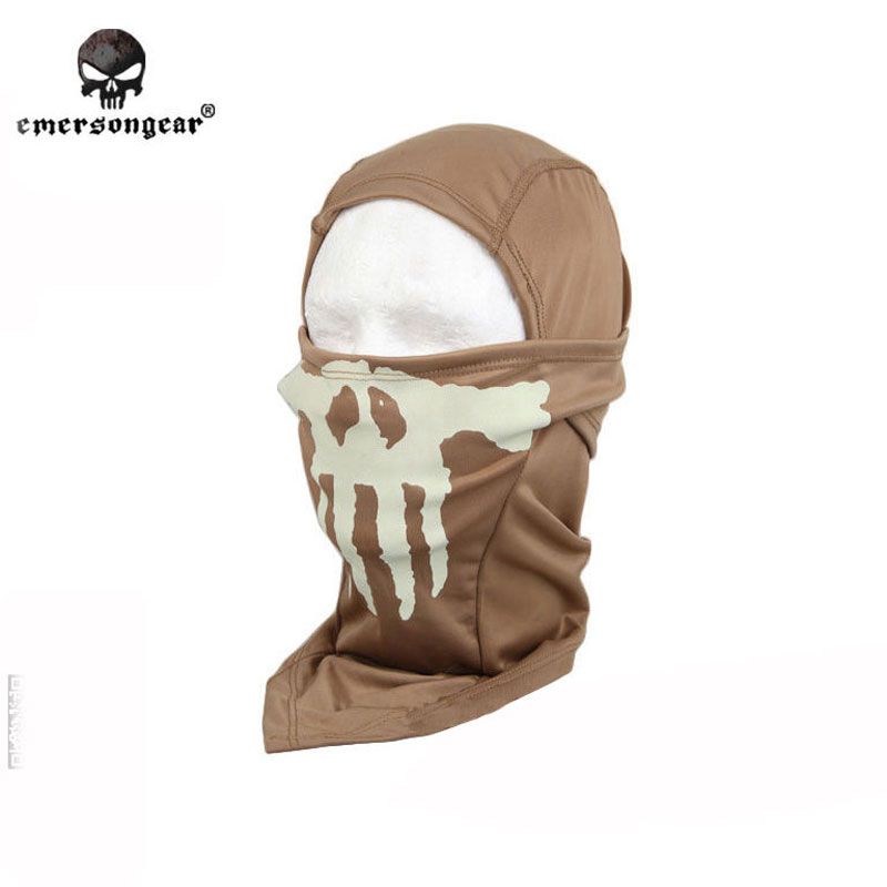 Passamontagna ghost multi hood desert