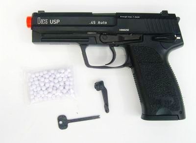 Pistola H&K USP scarrellante a gas nera Umarex (UM-5689)