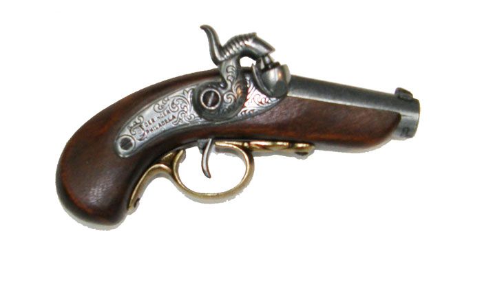 Pistola decorativa deringer philadela