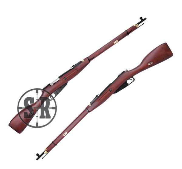 Fucile a molla professionale Mosin-Nagant 1891/30 vero legno