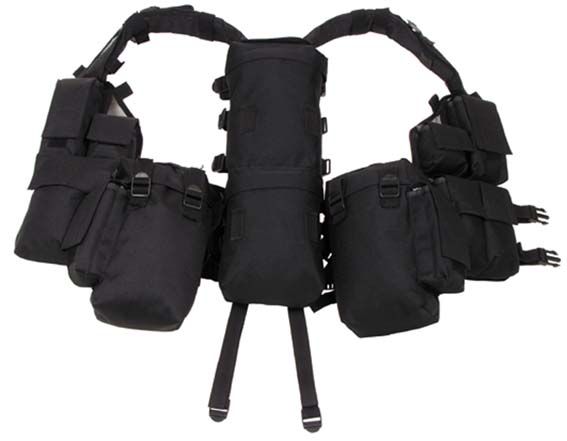 Corpetto Tattico 12 tasche NERO