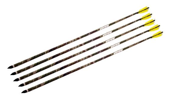 5 FRECCE IN  CARBONIO 30"" DIAMETRO 7,5MM 21GR  NERE