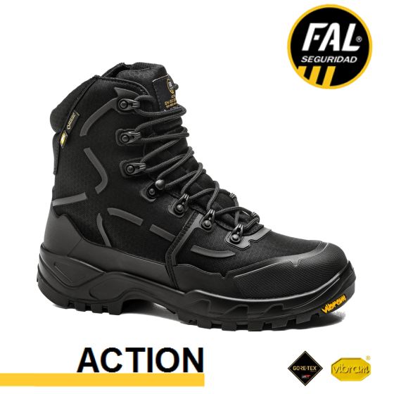 Anfibi di livello professionale ""Action"" - Neri - Fal® Seguridad  (106441)