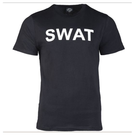 T-shirt S.W.A.T Nera - 100% Cotone - Mil-Tech (11062002)