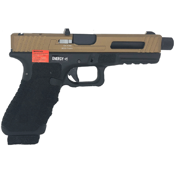 Pistola a Co2 Glock 17 Gladius Acta Non Verba - Bronzo - Secutor (110688)