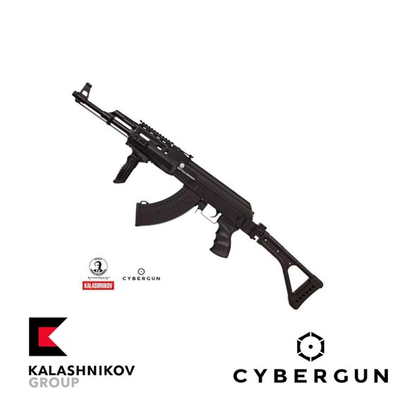 Fucile Elettrico AK47 Tactical folding Nero Kalashnikov Completo 