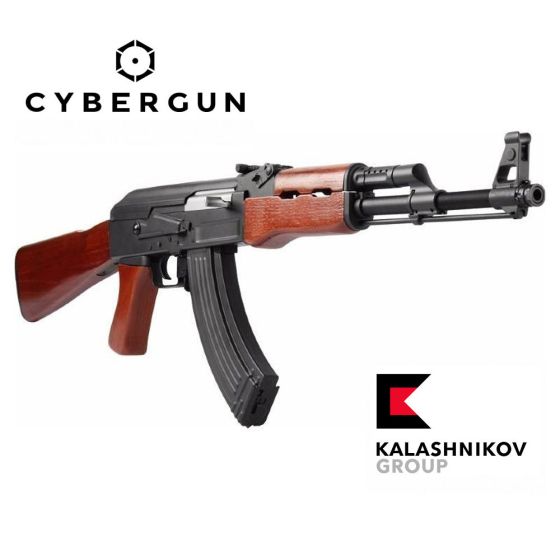 Fucile Elettrico AK47 Scarrellante  Full Metal con loghi  Kalashnikov 