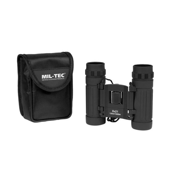 Black  binoculars 8x21 MIL-TEC®