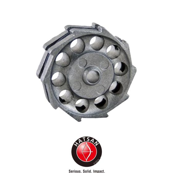 Magazine for PCP HATSAN AT-44 and BT65 air rifles in 5.5mm caliber.