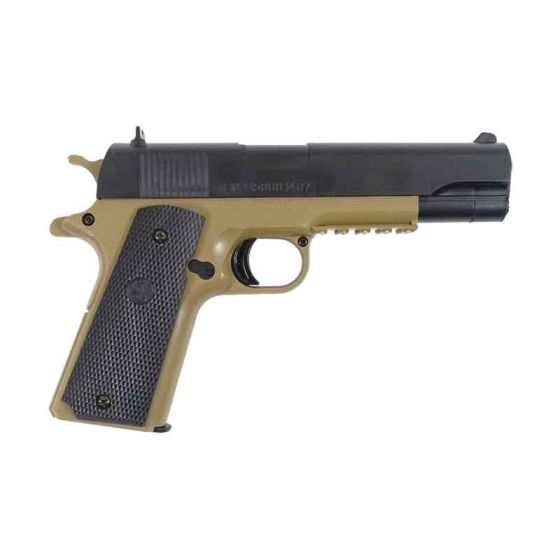 Pisstola a Molla Colt 1911 Nera/tan 180123