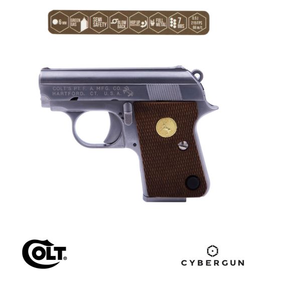 Pistola a Gas Junior GBB Silver Colt  180593