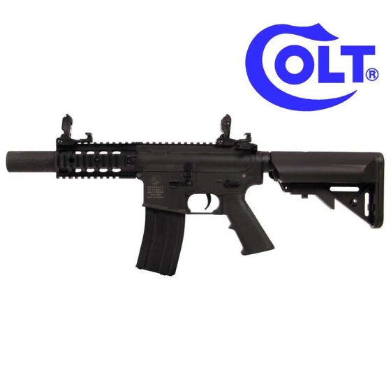 Fucile elettrico M4 Mini Special Force - Fibra di Nylon - Nera - Cybergun Colt (180862)
