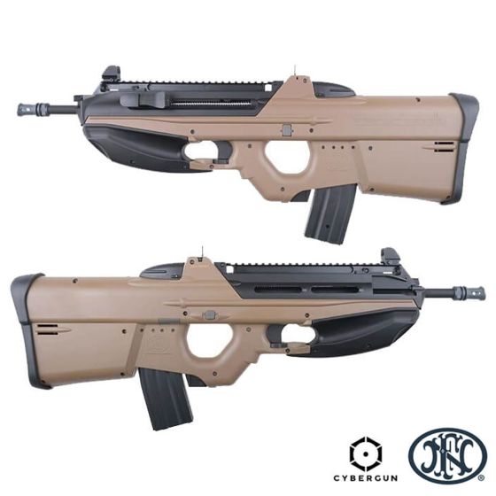 Fucile Elettrico F2000 - Dark Earth ""Tan"" - FN Herstal by Cybergun