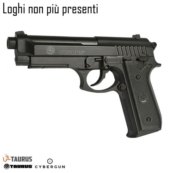 Pistola a Co2 PT92 Taurus Carrello Fisso Full Metal Cybergun (210307)