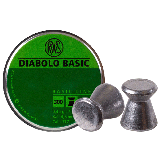 Piombini RWS  DIABOLO BASIC 4,5mm 