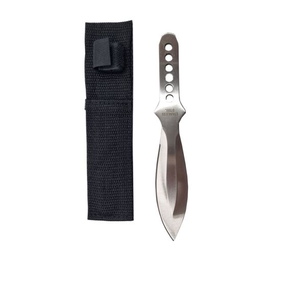throwing knife with sheath 21.5 cm