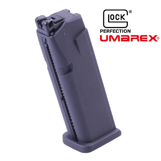 MAgazine for Glock 17 GEN 4 with CO2   4,5 mm - 19 BBs - Umarex (372396)