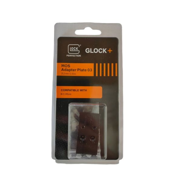 MOS mounting plate no. 3 suitable for optics with footprint: C-More
