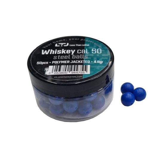 Ammunition for T4E Caliber .50 PLASTIC AND STEEL WHISKEY (CF.50pcs)