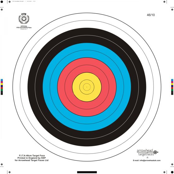 Bersaglio Fita per Arcieria 122cm a 5 Zone - Arrowhead