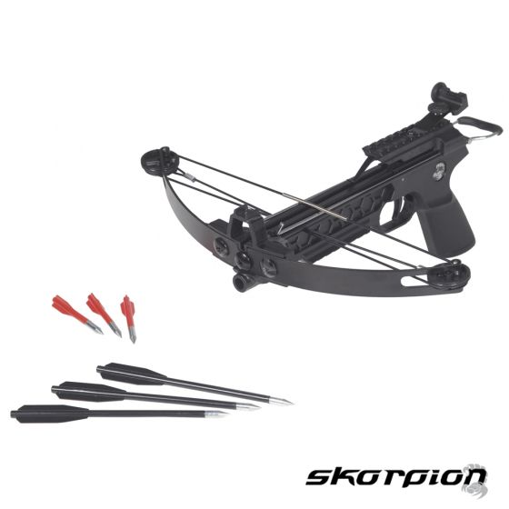 Pistola Balestra Compound Compatta 30x33 cm Skorpion