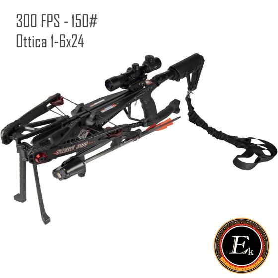 Balestra Compound Siege 300 Cobra System 300 FPS/150# Ek Archery