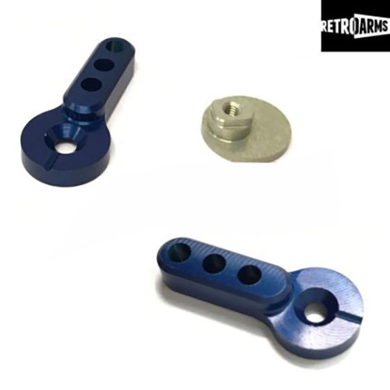 Selettore CNC -A blu  AR15  RETROARMS   6847