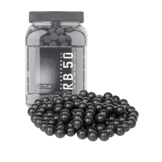 Ammunition for T4E Caliber .50 Black Rubber from 1.08 gr (CF.50pz) - UMAREX (2.4781) (750369)
