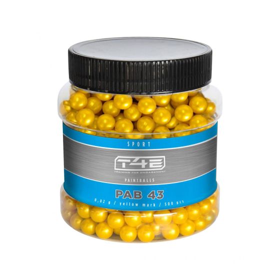 Yellow mark for T4E Caliber .43 SPORT PAB  Powerball 0.82 g (CF.500pz) - UMAREX (2.4480)