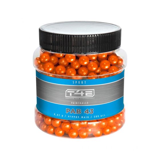 Orange  mark for T4E Caliber .43 SPORT PAB  Powerball 0.82 g (CF.500pz) - UMAREX (2.4470)