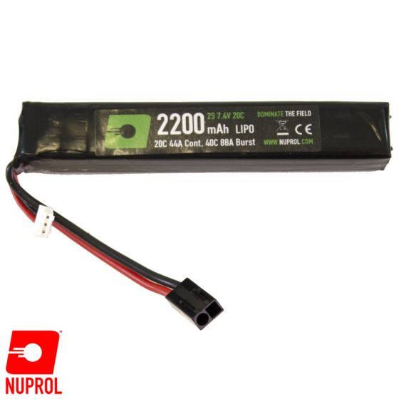 Batteria Li-Po 7.4v x 2200 mAh - Stick Type - Mini-Tamiya - Nuprol (8116)