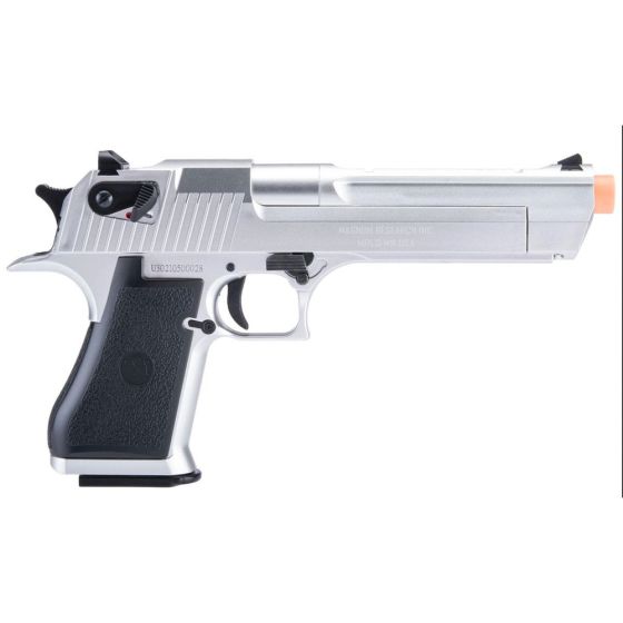 Pistola a Gas Desert Eagle .50AE Scarrellante Silver Cybergun 