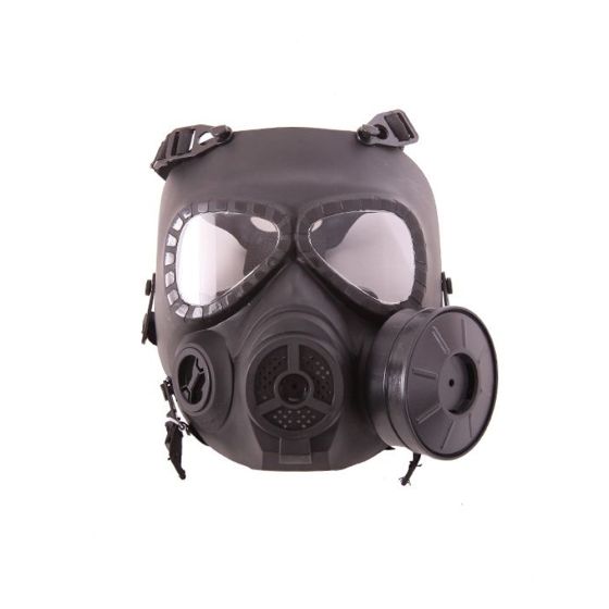 Maschera Tipo a Gas con Ventola Interna Nera