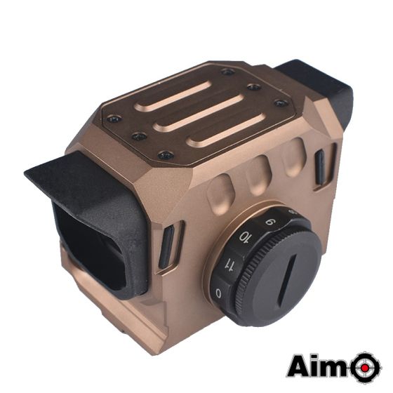 Red Dot - Punto Rosso 1,5 MOA - Dark Earth ""Tan"" - AimO