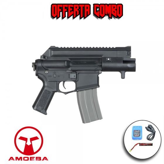 M4 CCP Ares Amoeba Black (programmable)+ 2 Packs Bb Included