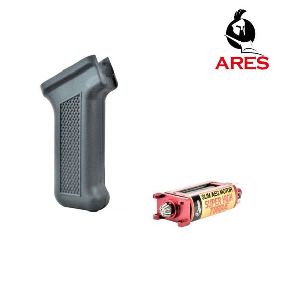 Slim Super High Torque Short Axle Motor Kit with Slim pistol grip for AK/G36  (AR-PGM5-B)