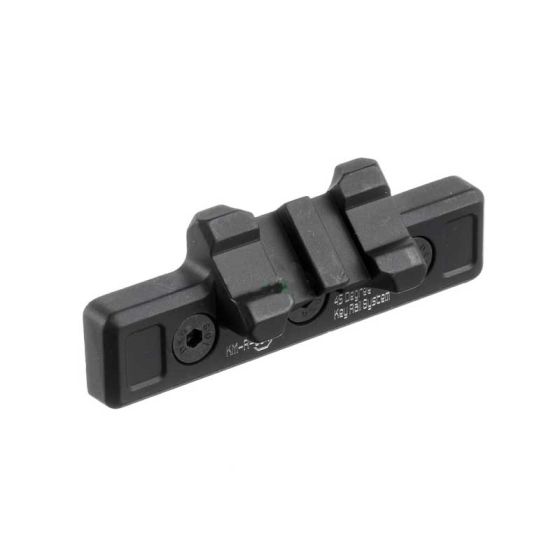 Slitta weaver in metallo a 45° offset per Ris Keymod - Ares