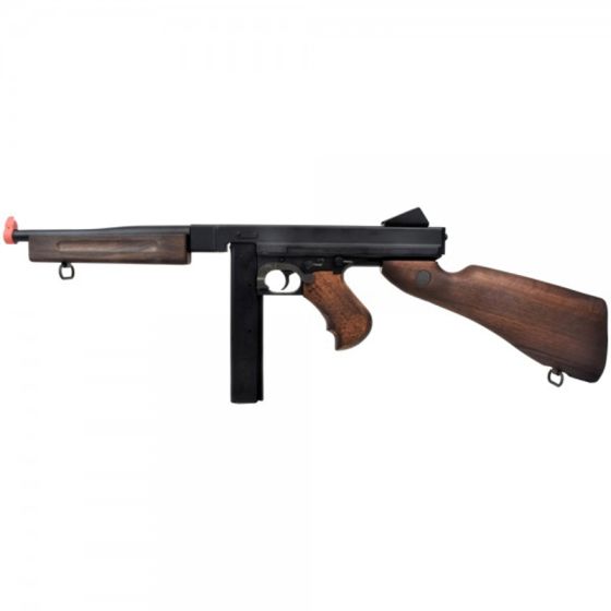 SMG-005 M1A1 Thompson Rifle Electric Gun - Ares - Metal / Wood (AR-SMG5)