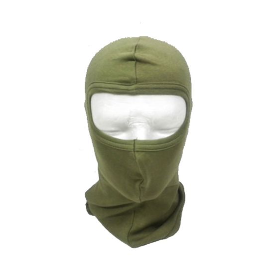 Balaclava in cotton green vega