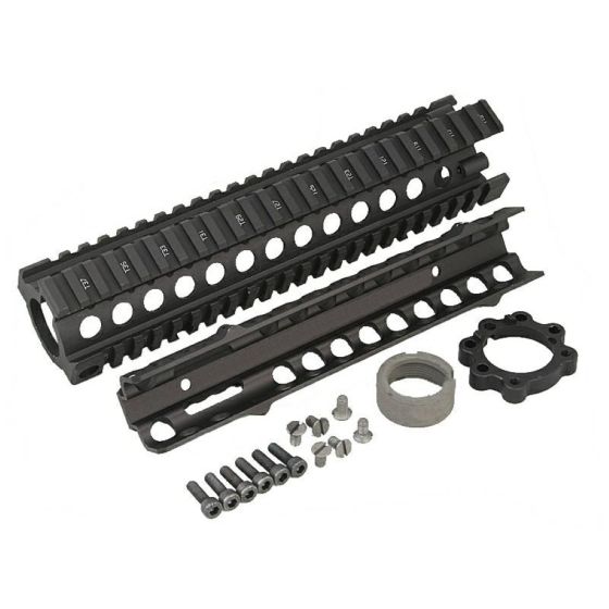 Weaver Rider Daniel Defense RIS MK18 9 "Black