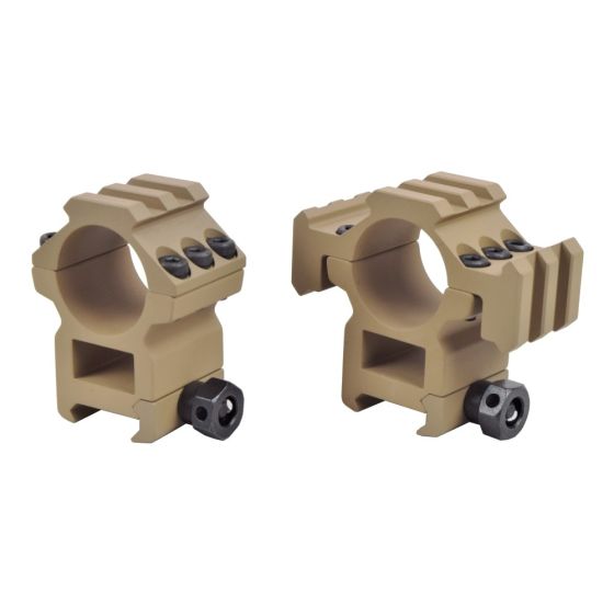 Attacchi per Ottica - Diametro 30 mm - Alluminio - Tan - Big Dragon (BD-9168B)