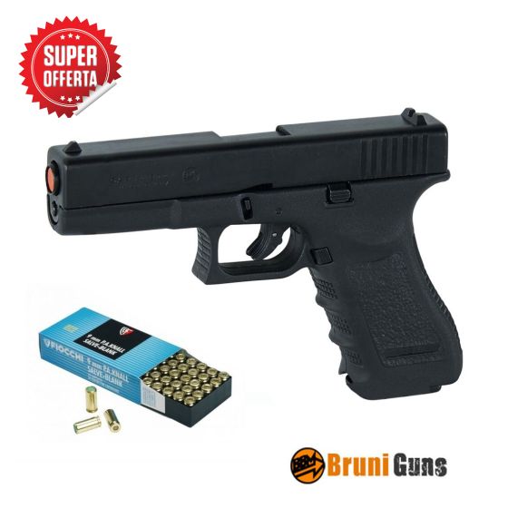 Model glock 17  blank 9 mm + 50 SHOTS