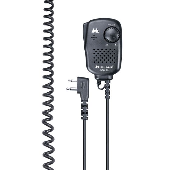 Microfono altoparlante Modello MA26-XL connettore a ""L"" 2 pin. 