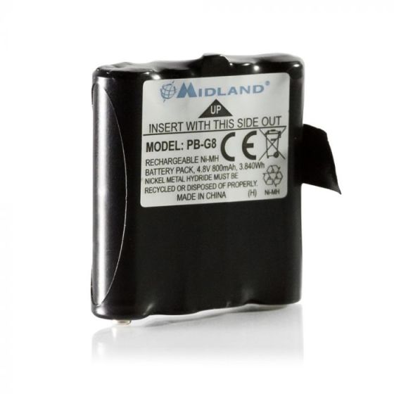 Battery pack PB-g8 4.8v  800mAh Ni-MH for radio G7/G9