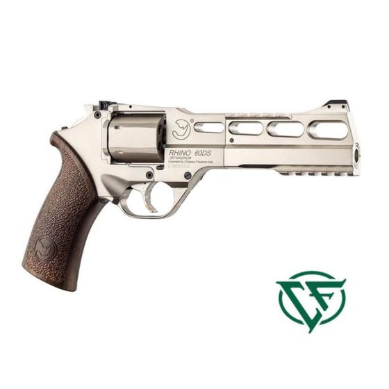 Revolver a Co2 Rhino 60DS full metal   Silver  6 mm 